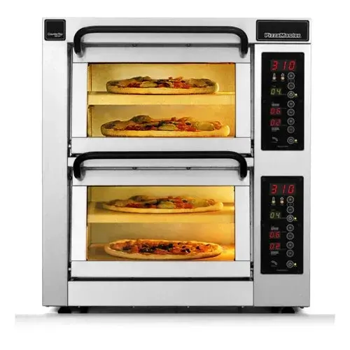Pizzamaster Pm 452Ed-2 Dual-Chamber Countertop Oven With Independent Temperature Zones 1