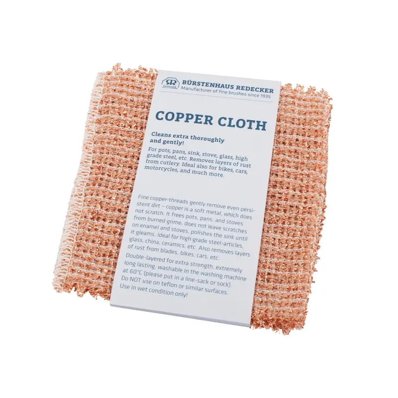Redecker Copper Cleaning Cloth – Eco-Friendly Polishing And Scrubbing Pad 1
