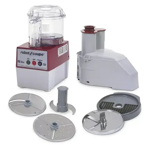 Robot Coupe R2Clrdice Food Processor – 3L Bowl With Vegetable Prep Attachment 1