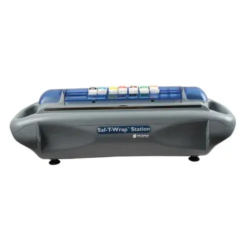 San Jamar Saf-T-Wrap Station Dispenser For Plastic Wrap Or Aluminum Foil Rolls (Sw1218) 1