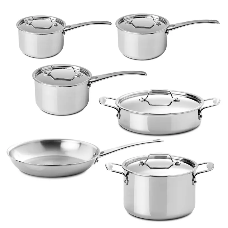 Silampos Triply 6-Piece Stainless Steel Cookware Collection 1