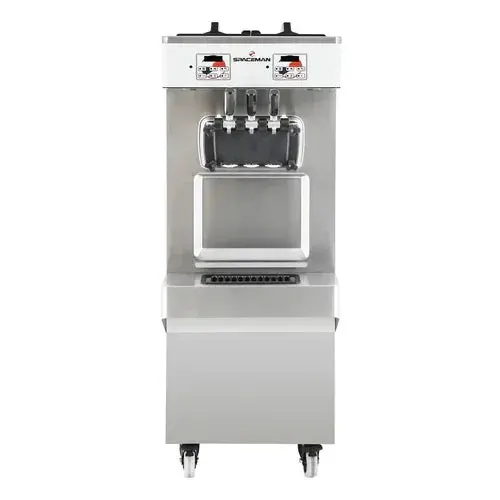 Spaceman 6378-C Floor-Standing Dual-Flavor Soft-Serve Freezer 1