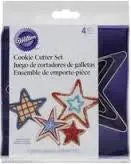 Star-Shaped Cookie Cutter Set – Assorted Sizes & Styles 1