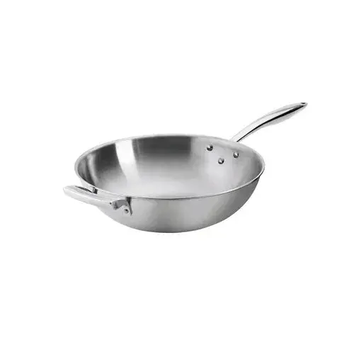 Thermalloy 5724095 5-Quart Traditional Wok (12" × 3.6") 1