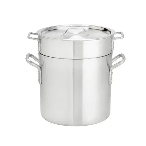 Thermalloy 5813216 Commercial-Grade 16-Quart Double Boiler Set 1
