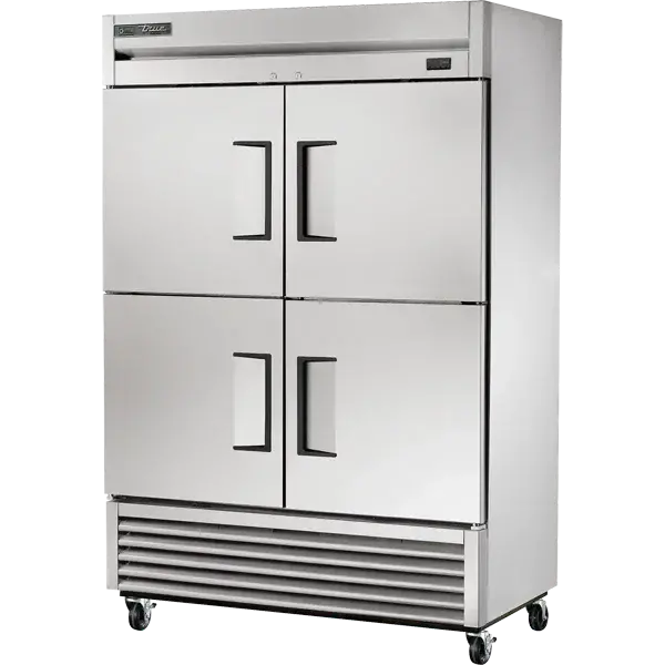 True T-49F-4-Hc 54" Four-Solid-Half-Door Bottom-Mount Freezer – T-Series 1