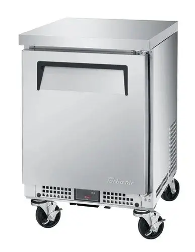 Turbo Air Mur-20S-N6 M3 Series Shallow-Depth Undercounter Refrigerator – 2.29 Cu. Ft., Single Zone 1