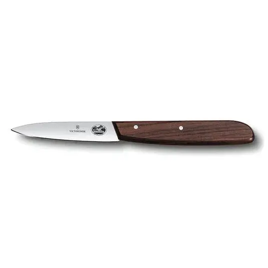 Victorinox 3.25-Inch Rosewood Paring Knife – Classic Handle, Sharp Pointed Tip 1
